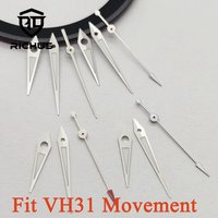 RICHUS VH31 Watch Hands Silver Watch Hands Green Luminous Fit VH31 Movement Watch Accessories