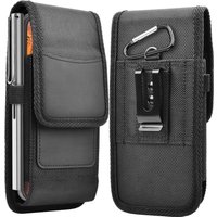 Men Phone Holster Cellphone Loop Holster Belt Clip Waist Bag Running Travel Camping Phone Pouch Oxford Cloth Wallet Card Holder