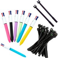 Nurse pen Multicolor Ballpoint Pen 4 Color Pen-in-1 Ballpoint Cute Cartoon Black Cat Gel Pens Student Office Supplies