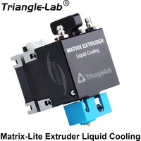 R Trianglelab Matrix-Lite Extruder Water Cooling Hotend 3D Printer For Ender3 Prusa CR10 ANET Artillery Sidewinder x1 BLV BEAR