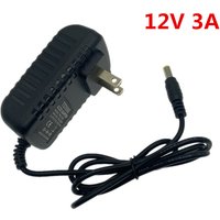 EU Plug AC 100-240V To DC 12V 1A 2A 3A 12W 24W 36W Power Supply Adapter Cord for LED Strip light / with connector