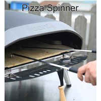 SHANGPEIXUAN Pizza Spinner Turning Fork 19 inch Stainless Steel Pizza Turner Pizza Outdoor Pizza Tools Oven Accessories