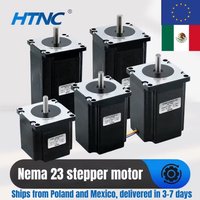 Moteur pas à pas Nema 23 20-50v moteurs cc 1.2Nm 2Nm 2.2Nm 2.5Nm 3Nm 3A 4 fils moteur pas à pas Nema23 pour imprimante 3D CNC