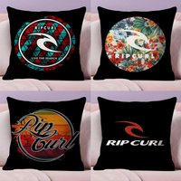 Surf Beach R-Rips Curls Cushion Cover Soft Short Plush Double-Sided Printing Home Decor Machine Washable Pillow Case Gift