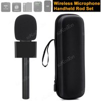 Wireless Lavalier Microphone Handheld Pole Set for DJI Rode Wireless GO Mic with Portable Storage Bag for Vlog Interview Report