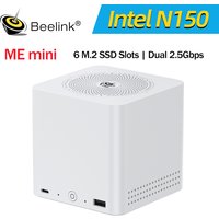 Beelink ME Mini ME Pro Intel Twin Lake N150 LPDDR5 4800MHz 16GB RAM 1T SSD WiFi6 4K Dual Lan home network storage nas mini host