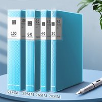 20/30/40/60/100 Pages A4 File Folder Multilayer Waterproof Test Paper Storage Bag Large Capacity Multifunctional Archives Bag