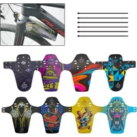 AliExpress 1PC Ultrathin Front Rear Mudguard Mountain Road Bike Back Fork Ass Saver Mud Guard Bicycle Fenders Cycling Accessories Parts