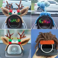 for AITO M5/M7/M9 audio hat Smart World S7 handmade decoration car cartoon cute and fun interior accessories woman