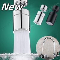 New Dual Function Anti-splash Bubbler Kitchen Faucet Aerator 360° Rotary Tap Water Diffuser Bathroom Water Filter Nozzle Mixer