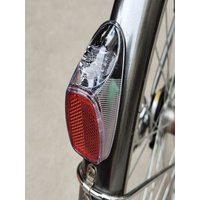 AliExpress genenic New Bicycle Taillight Solar Energy Cycling Rear Light Road Mountain Bike Solar Energy Tail Light Night Cycling Safety Red Lamp