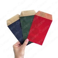 8x15cm 50pcs Kraft Paper Bags with White Polka Dot Pattern - Perfect for Weddings, Parties, and Small Business Supplies