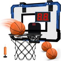 Kids Sports Toys Basketball Balls Toys for Boys Girls 3+ Years Old Wall Type Foldable Basketball Hoop Throw Outdoor Indoor Games