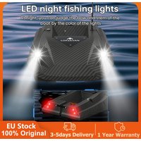LOKEEVAN Köderboot 12V 15600*2 mAh Leistung, Netzzugfunktion, GPS+Beidou Satelliten-Dual-Positionierungssystem D50B Angelköderboot-Werfer