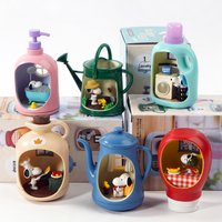 Re-Ment Life in A Bottle Snoopy Mystery Blind Box Gifts Toy Model Anime Figures Collect Ornaments