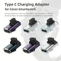 Type C Charging Adapter for COROS APEX 2 Pro/APEX 42mm 46mm USB-C Charger Connector for COROS Pace 3/Pace 2/Vertix/Vertix 2