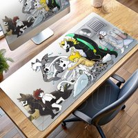 Gaming Keyboard Mouse Pad Game Changed Puro Large Mousepad Office Deskmat Computer Rubber Non-slip Lockedge Tablemat Gamer Mat