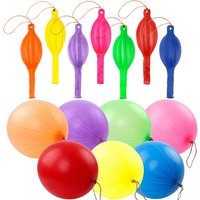 1 Punch Balloons Punching Balloon Heavy Duty Party Favors For Kids, Bounce Balloons with Rubber Band Handle for Birthday Party