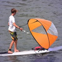 Eco Friendly Portable Foldable High Transparency Special Sail for Kayak Canoe Inflatable Boats Portable Kayak Sail