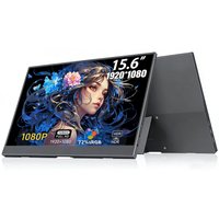 AHXJKA 15.6 Inch Portable Monitor Gaming Ultra-Thin Laptop Screen Extender FHD IPS LED 60Hz For Laptop XBox PS4/ 5 Switch PC