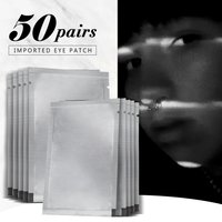 50pairs Eyelash Pads Grafted Lash Hydrogels Gel Patches Under Eye Pads for Eyelash Extension Tips Sticker Moisture