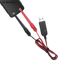 【Wg】1Pcs USB Charger Cable For UV-5R UV-82 BF-888S TYT Retevis Two Way Radio With Indicator Light Walkie Talkie Accessory