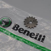 Motorcycle front rear chain sprocket for Benelli TNT125 TNT135 Tornado Naked T 125 / TNT 125 135