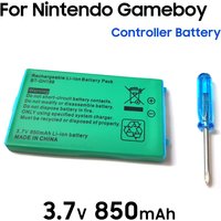 850mAh Rechargeable Lithium-ion Battery + Tool Pack Kit for Nintendo Gameboy Advance GBA SP