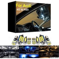 Interior LED Light Bulbs Kit For Audi A3 S3 8P 8V 8L 2004 2005 2006 2007 2008 2009 2010 2011 2012 2013 2014 2015 -2022