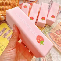 Christmas Stress Relief Butter Stick Fidget Toy Slow Rising Squishy Cheese Squeeze Elastic