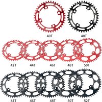 Round Oval 104BCD 40/42/44/46/48/50/52T Mountain Bicycle Chainring MTB Bike For 8 to12 Speed Crankset Aluminum