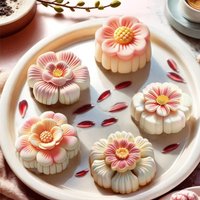 1Pc 3D Flower Silicone Molds Fondant Craft Cake Candy Chocolate Sugarcraft Ice Pastry Baking Tool Mould