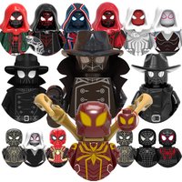 Building Blocks Spider Man Noir Green Goblin Mini Action Figures Bricks Educational Diy Toys Gifts for Children
