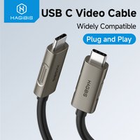 Hagibis Switch to Car Screen Mirroring Cable Car Casting Cable for DP Car Screen Type-c Fast Charging Cable 10Gbps Data Cord