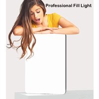19'' LED Video Light 90W Photography Selfie Dimmable Panel Lighting Photo Studio Live Stream Fill Lamp EU Plug Tripod Stand