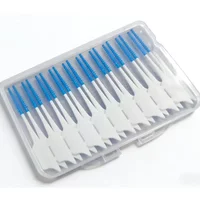 1Pack Interdental Brush Food Grade Silicone Clean Tooth Crevices Dental Care Box Toothpicks Dental Odontología Thread Oral Clean