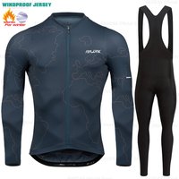 AliExpress RAUDAX 2025 Raudax Winter Cycling Thermal Fleece Clothing Sets Top Cycling Jersey Sport Bike MTB Riding Clothing Warm Jackets For Man