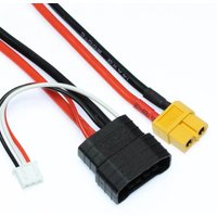 2S/3S/4S Lipo Battery Charge Adapter Cable XT60 Female to TRX Traxxas ID Male Charging Balance Lead Cable Wire 14awg 150mm