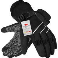 AliExpress FINGEREDGLOVE Winter Ski Gloves -30℃ Waterproof 3M Thinsulate Thermal Gloves Full Finger Warm Cycling Gloves for Skiing,Motorcycle,Snowboard