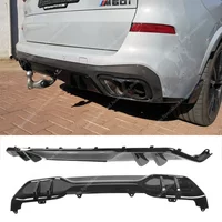 Gloss Black MP Style Rear Bumper Lip Exterior Diffuser For Bmw X5 G05 30d 40d 40i M60i M60d M Sport 2023 2024 Facelift Bodykits
