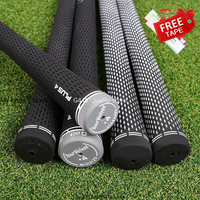 Free 26/5ps Tape women Velvet Plus4 Golf Grip Standard Men Rubber 360Tour Velvet Midsiz Golf Club Grip Iron/Wood Putter Grip Kit