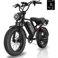 AliExpress NONE AOVOPRO 750W Motor Electric Bike Aluminium Alloy Frame Maximum Range 40-70 Miles 20 inch Tyres