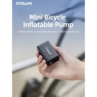 AliExpress CYCLAMI AM6 Portable Pocket Bike Electric Air Pump MINI Tire Inflator For Bicycle Digital LED Display
