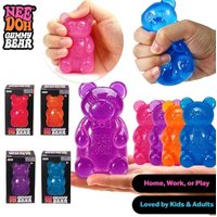 Cute Bear Nee Doh Squeeze New Cube Squeeze Toy Dough Colorful Sensory Toy Creative New Item Decoration Stress Relief Blind Box