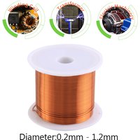 Copper Lacquer Wire 0.2mm - 1.2mm Cable Copper Wire Electromagnetic Wire Enameled Copper Winding Wire Coil Copper Wire