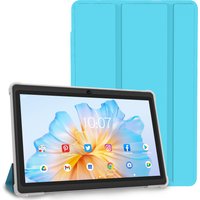 Pritom 7 Inch Tablet PC, Android 13 Quad Core, 4GB(2+2GB Virtual) RAM 32GB ROM, WiFi, Dual Camera, USB C, with Leather Case