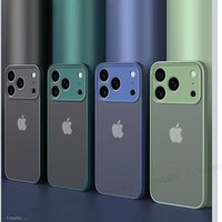 New Armor Bumper Shockproof Phone Case For iPhone 17 16 15 14 Plus 11 12 13 Mini Pro XR X Xs Max 17 Air Silicone Hard Cover Capa