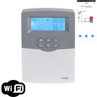 Solar Water Heater Controller SR208C With 3 Sensors Setup Parameters Wi-Fi Function Mobile APP