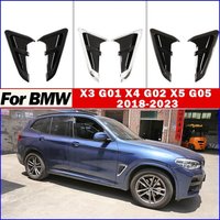 For BMW X3 G01 X4 G02 X5 G05 2018-2023 Car Side Fender Shark Gills Side Vent Decoration Stickers Emblem Car-Styling Bodykits