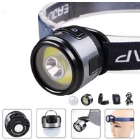 4 IN 1 Mini Multifunction XPG+COB Headlamp Rechargeable USB C Cap Clip With Strong Magnet Headlight For Outdoor Fishing Camping